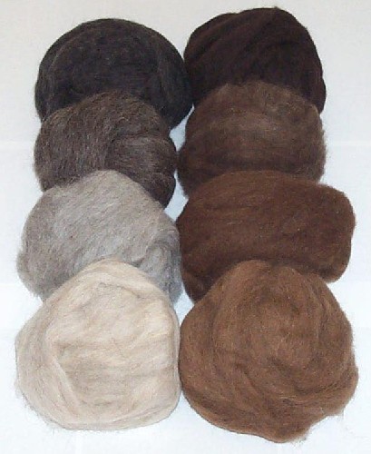 Navajo-Churro Roving Sampler